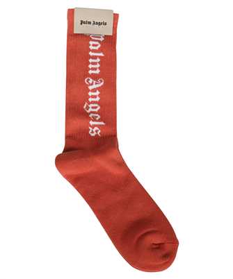 Palm Angels PMRA001R24FAB001 GOTHIC-LOGO Socks