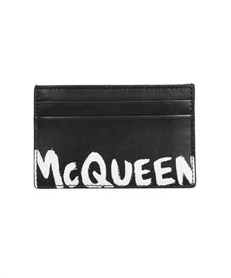 Alexander McQueen 602144 1NT7B LOGO STAMP Porta carte di credito