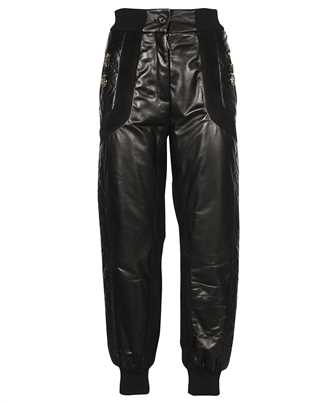 Dolce & Gabbana FTB4BL HULMY QUILTED LEATHER AND SUEDE Trousers