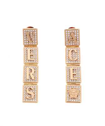 Versace 1008930 1A00621 CRYSTAL VERSACE TILES Earrings