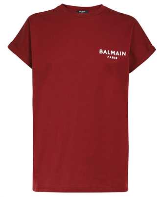 Balmain BF1EF010BB01 BALMAIN FLOCK DETAIL T-shirt
