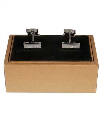 Burberry 8013165 MONOGRAM MOTIF ENAMEL AND PALLADIUM-PLATED Manschettenknpfe