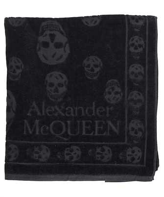 Alexander McQueen 559344 4106Q FLOCKED COTTON Beach towel