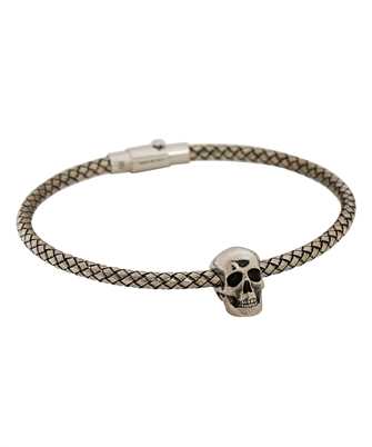 Alexander McQueen 705850 J160Y METAL CORD SKULL Armband