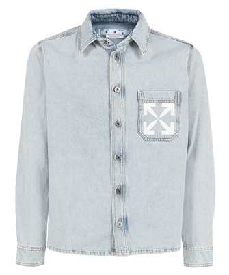 Off-White OMYD027C99DEN003 SINGLE ARROW DENIM Shirt