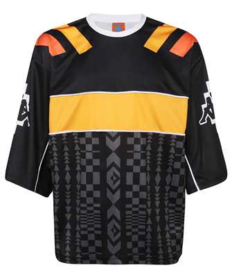 Marcelo Burlon CMVA007S23FAB001 AOP FOLK KAPPA SOCCER T-Shirt