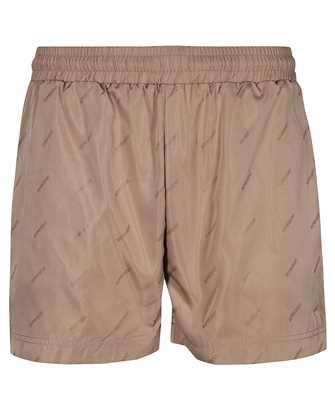 Represent M11001 243 ALL-OVER LOGO PRINT Swim shorts