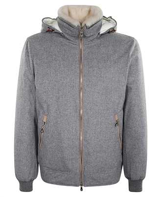 Brunello Cucinelli MM4701606 Bonded wool flannel Jacke