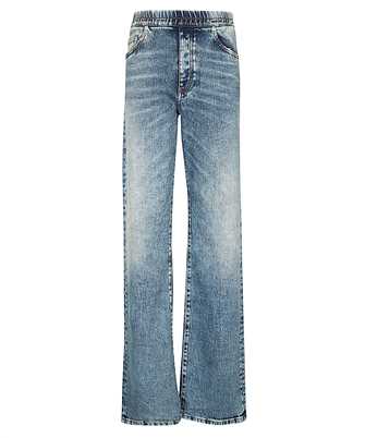 Heron Preston HWYB006F23DEN001 EX-RAY WASHED ELASTICBAND Jeans