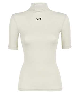 Off-White OWAD137F21JER003 SS SECOND SKIN TURTLENECK T-shirt