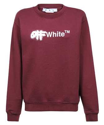 Off-White OWBA055F22JER006 SPRAY HELV REG CREWNECK Sweatshirt