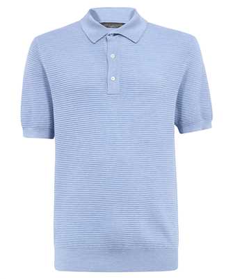 Brett Johnson SS24K45CARJAILDEN CASHMERE BLEND PIQUE KNITTED Polo