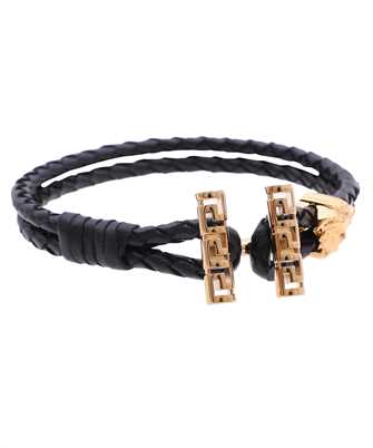 Versace 1010481 1A00637 MEDUSA BRAIDED LEATHER Armband