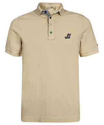 Mason's 2FT3520 PIB15 LEOPARDI IN COTTON DETAILS Polo