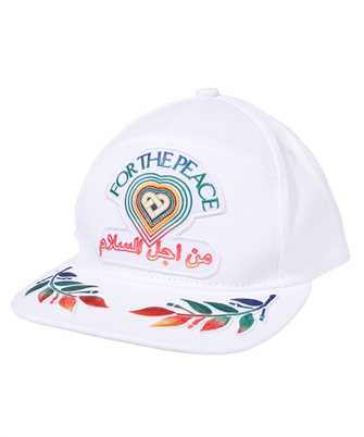 Casablanca AF23 HAT 008 03 FOR THE PEACE EMBROIDERED Cappello