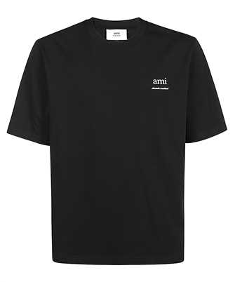 AMI UTS024 726 LOGO-PRINT ORGANIC COTTON T-shirt