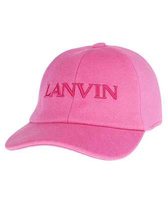 Lanvin 6LBASE U7120 LOGO-EMBROIDERED WOOL-BLEND Cappello
