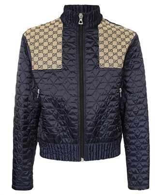 Gucci 715540 ZAKY4 QUILTED GG FABRIC Jacket