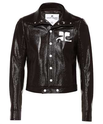 Courreges PERCBL017VY0003 VINYL Jacket