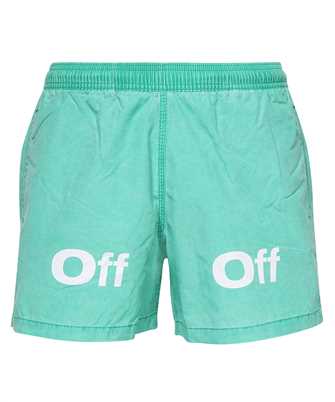 Off-White OMFA020F22FAB002 BOUNCE OFF SUNSET Swim shorts