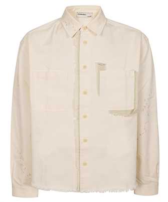 Domrebel SLEAZER CROPPED OVERSHIRT Shirt