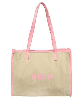 MSGM 3641MDZ24 598 MEDIUM SHOPPING CANVAS Borsa