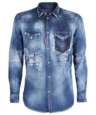 Dsquared2 S71DM0483 S30341 MEDIUM DESTROYED WASH RELAXED DAN Shirt