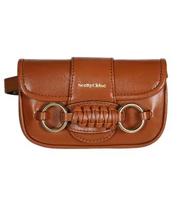 See By Chlo CHS23SSB99C94 SADDIE LEATHER BELT Belt bag