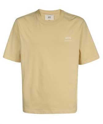 AMI UTS024 726 LOGO-PRINT ORGANIC COTTON T-Shirt