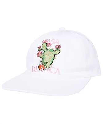 Casablanca AS23 HAT 002 04 CACTUS ET ORANGE EMBROIDERED Cappello
