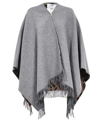 Fendi FXX715 AEOW WOOL AND CASHMERE Poncho