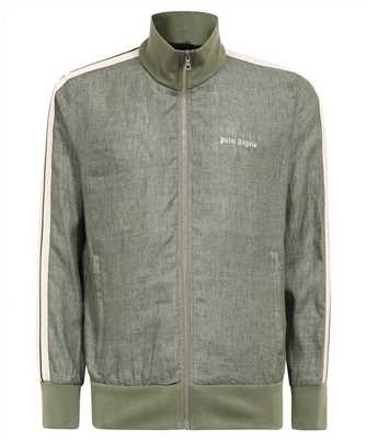 Palm Angels PMBD072S24FAB001 CLASSIC LOGO LINEN TRACK Giacca