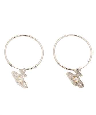 Vivienne Westwood 6203007Q 02P132 SM OLYMPIA PEARL HOOP Earrings