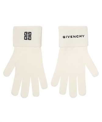 Givenchy BPZ06Y P0P5 INTARSIA-KNIT LOGO Gloves