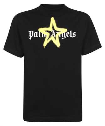 Palm Angels PMAA001C99JER024 STAR SPRAYED T-shirt