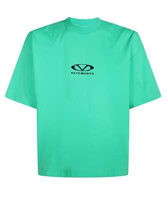 Vetements UA66TR600E OVAL LOGO CROPPED BOXY T-shirt