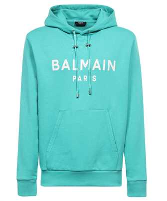 Balmain AH1JR002BB65 PRINTED Kapuzen-Sweatshirt