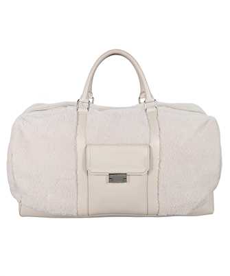 Brett Johnson FW25BAG2ALP SHEARLING AND LEATHER WEEKENDER Bag