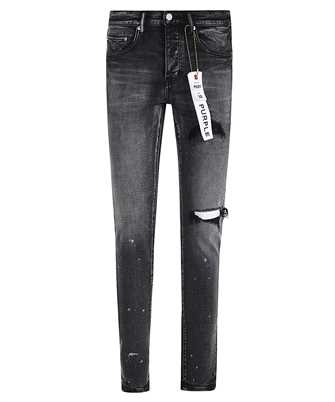 Purple Brand P001 SYDB425 SKINNY PLAID PATCH Jeans