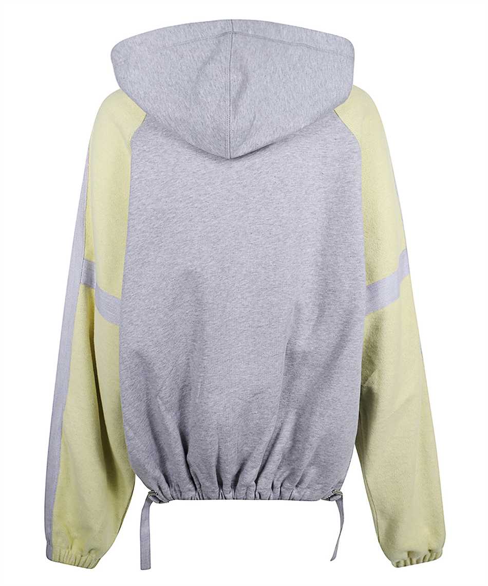 The Attico 260WCB00110 JJF007AA Two-Tone Hooded Giacca 2