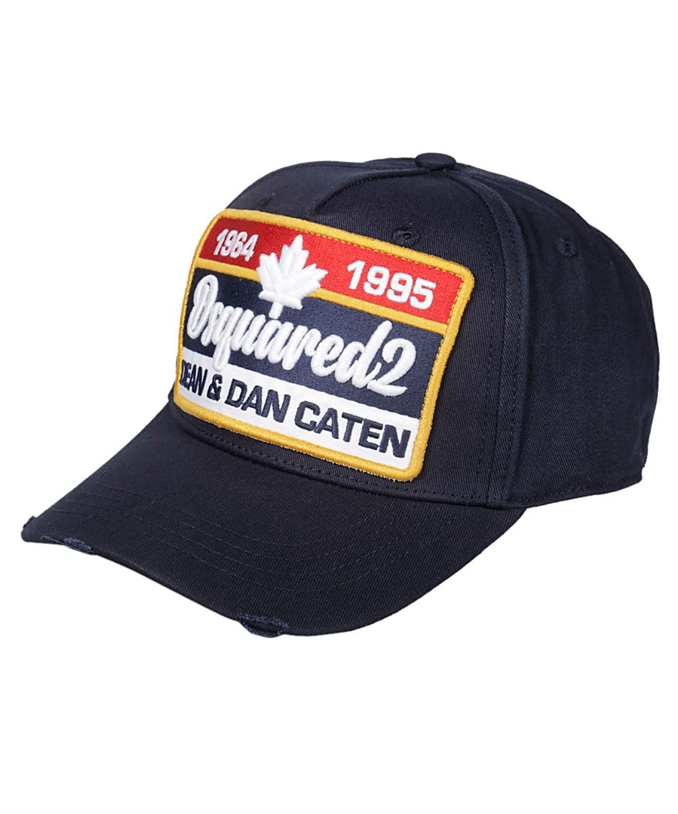 navy blue dsquared cap