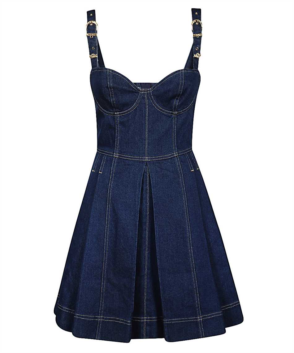 versace denim dress