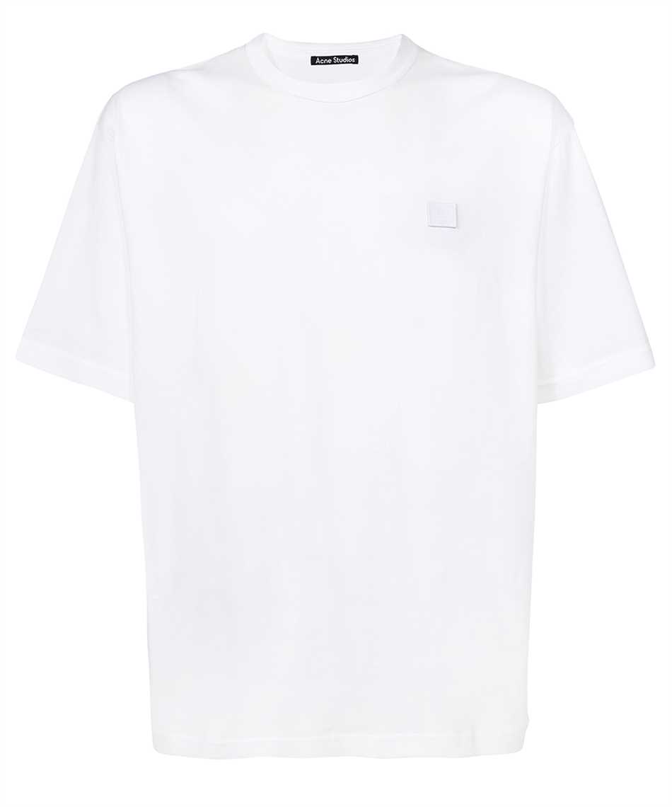 Acne FA-UX-TSHI000072 FACE PATCH T-shirt White