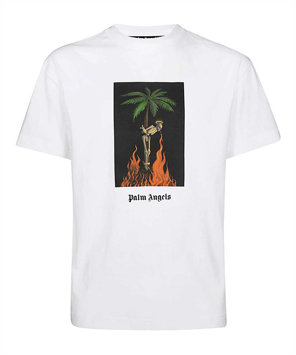 palm angels t shirt palm tree