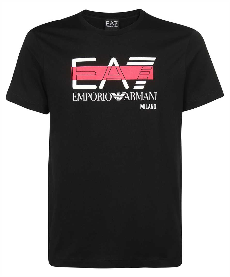 EA7 3KPT32 PJ7CZ LOGO T-shirt Black