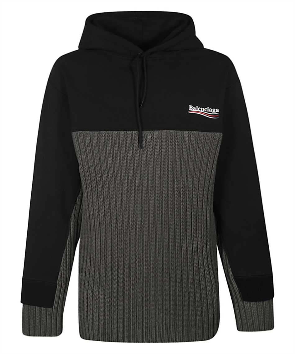 Balenciaga 621069 T3175 POLITICAL CAMPAIGN Jacke Grau
