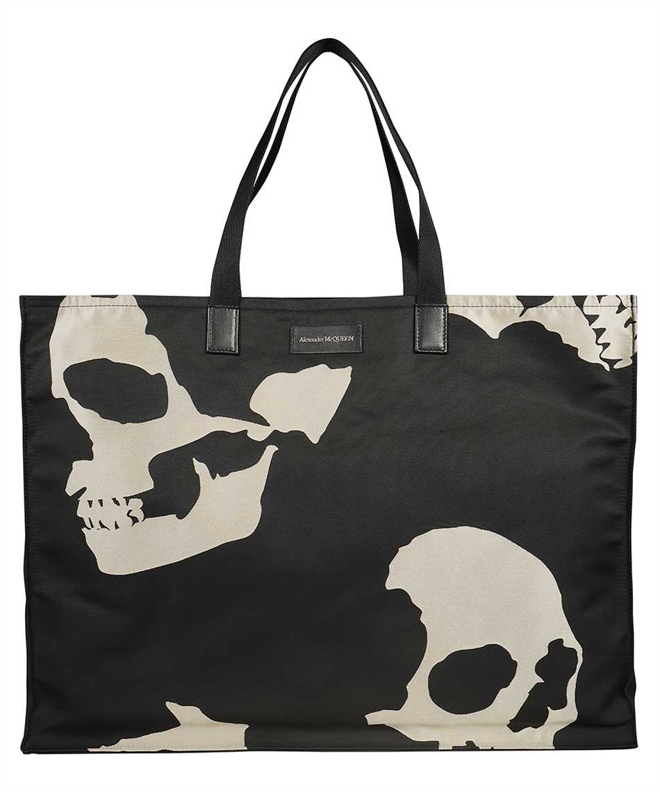 alexander mcqueen skull tote