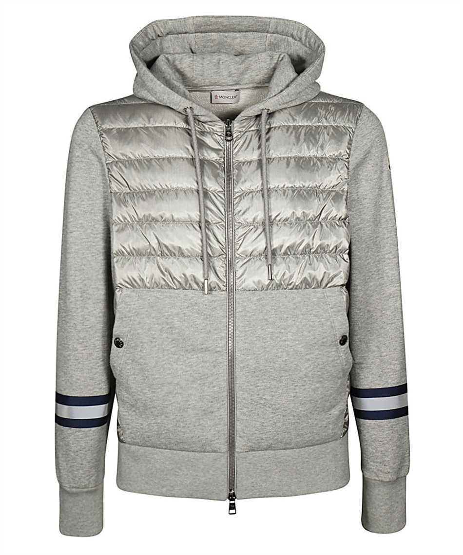 moncler cardigan grey