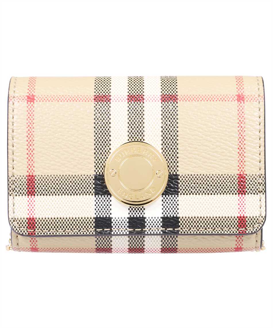 Burberry 8066057 DETACHABLE CHAIN STRAP Card holder Beige