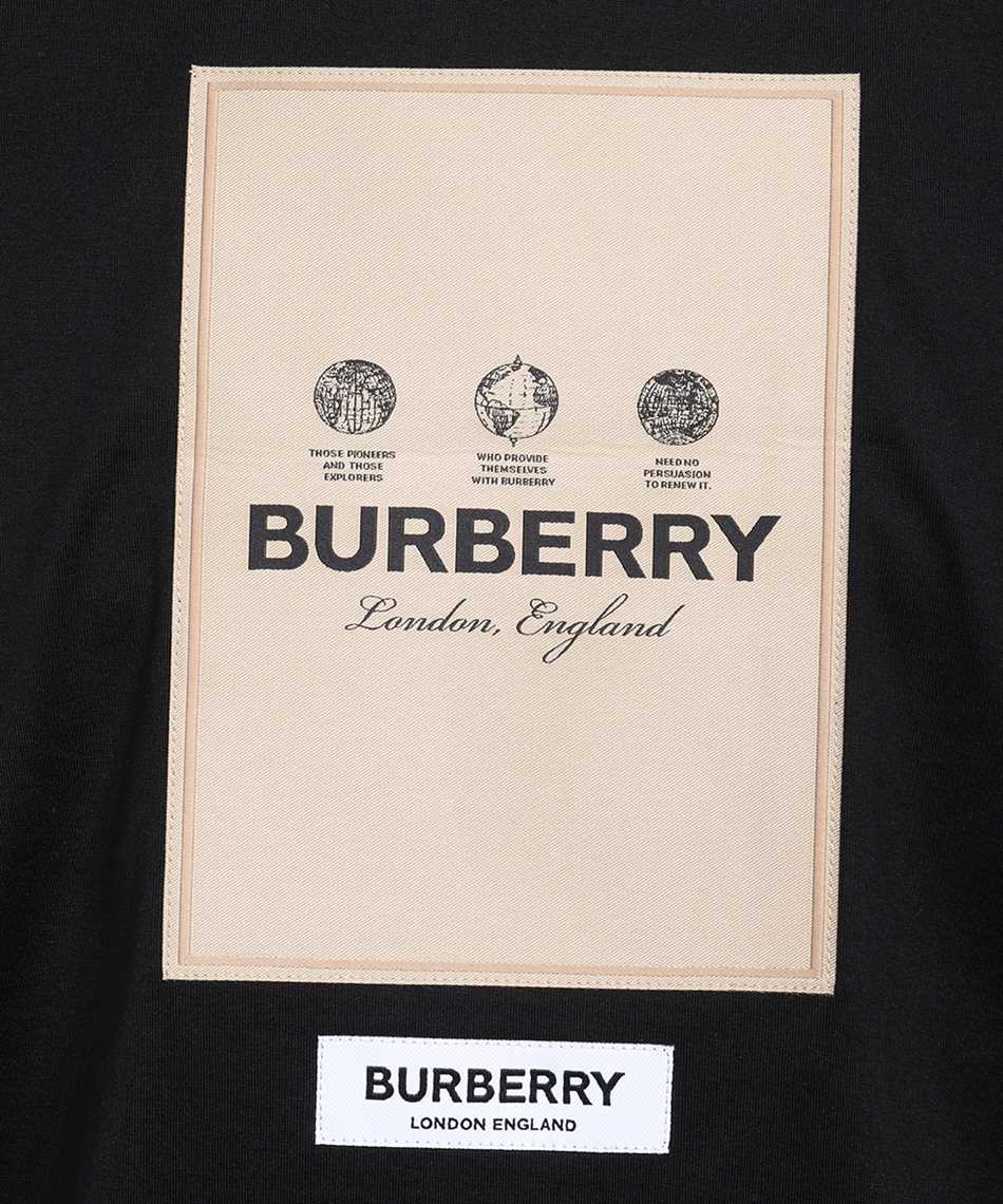 Burberry 8057099 LABEL APPLIQUE COTTON OVERSIZED T-Shirt 3